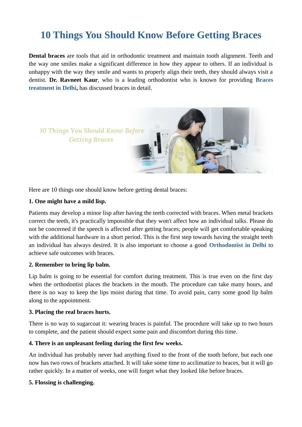 PPT - 10 Things You Should Know Before Getting Braces PowerPoint ...