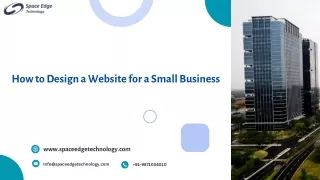 Expert Small Business Web Design | Development Company in India