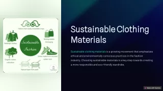 Discover Sustainable Clothing Materials – Shop at Tittibha