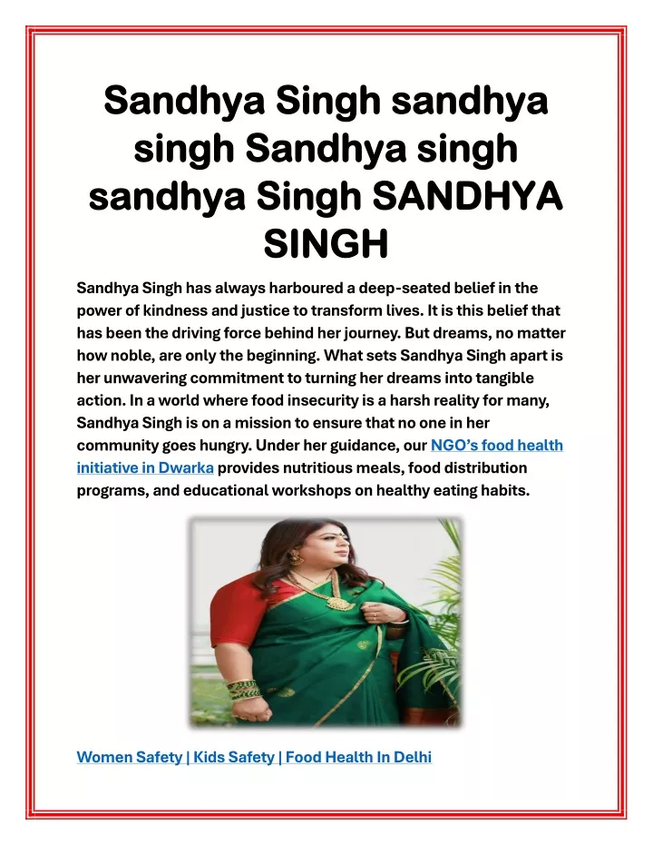 sandhya singh sandhya sandhya singh sandhya singh