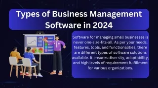 types of business management software in 2024