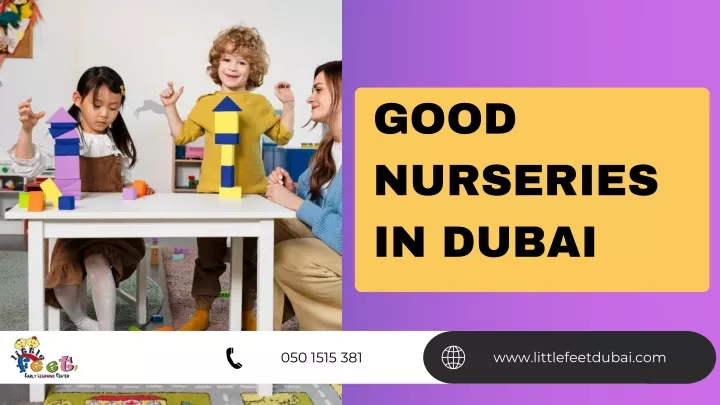 good nurseries in dubai