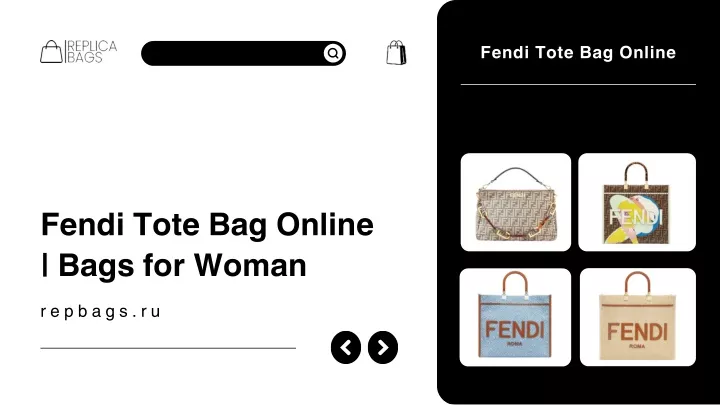 fendi tote bag online