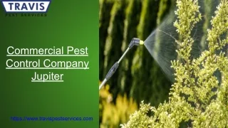 Commercial Pest Control Company Jupiter