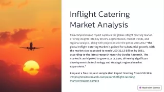 Inflight Catering Market Size by 2031