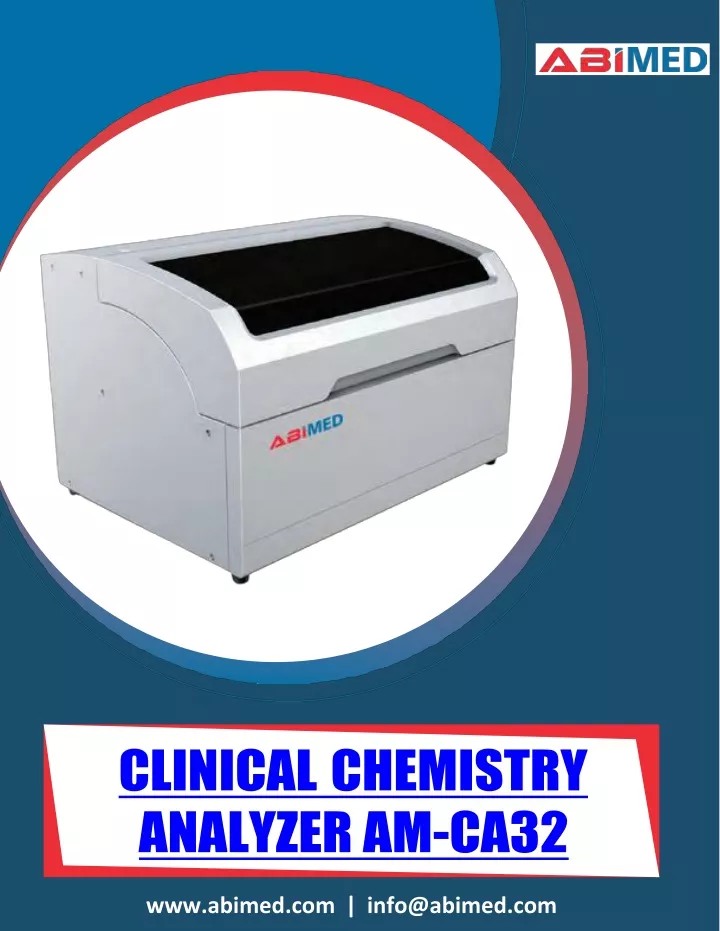 clinical chemistry analyzer am ca32