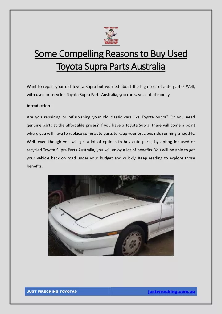 some compelling reasons to buy used some