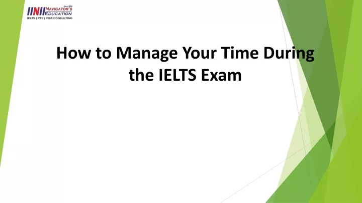 how to manage your time during the ielts exam