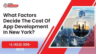 what factors decide the cost of app development