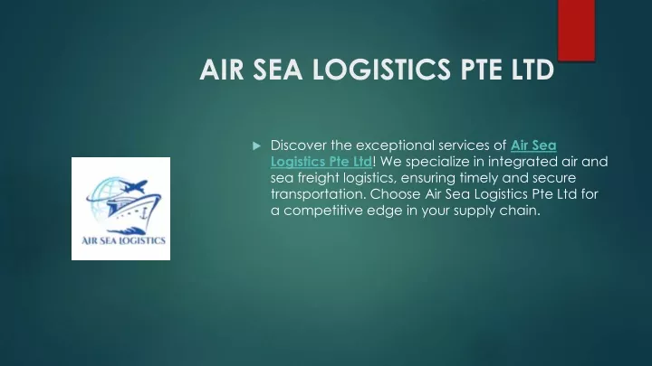 air sea logistics pte ltd