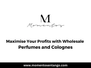 Maximise Your Profits with Wholesale Perfumes and Colognes