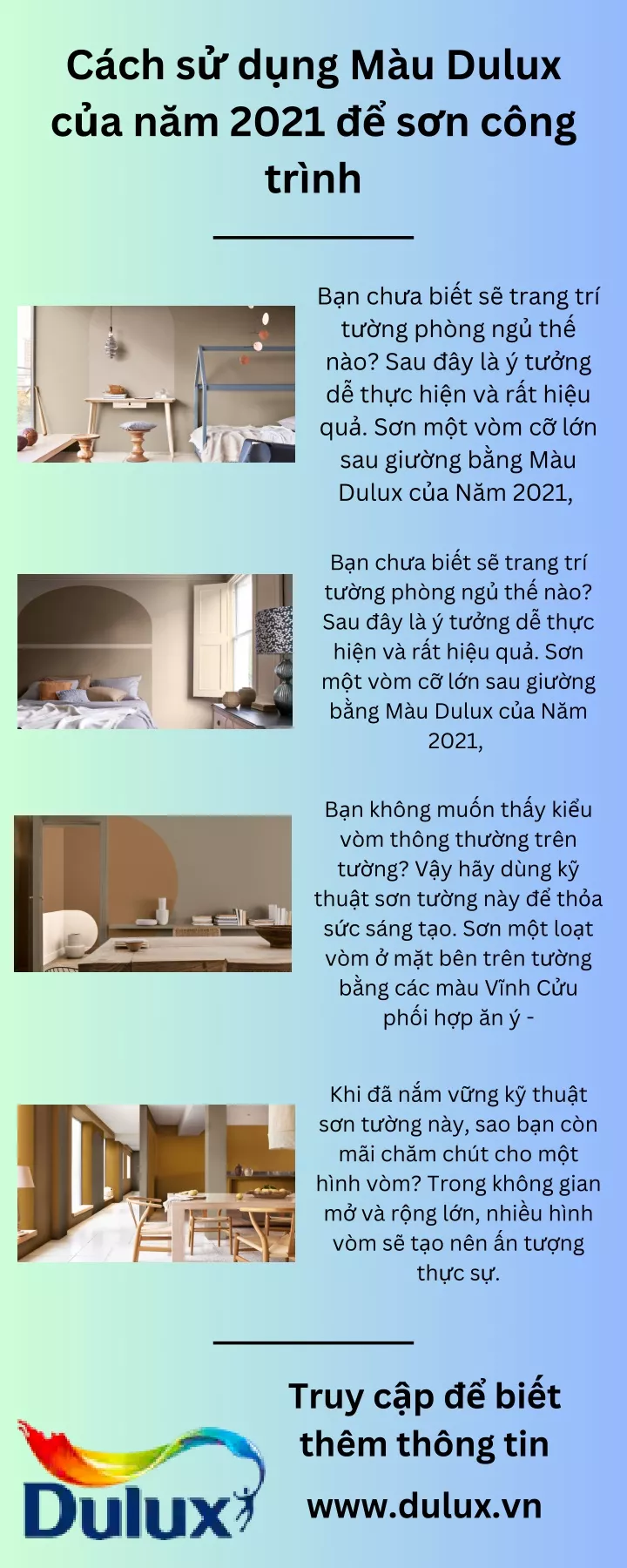 c ch s d ng m u dulux c a n m 2021 s n c ng tr nh