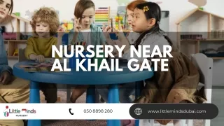 Nursery near Al Khail Gate