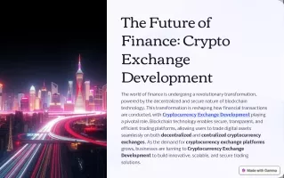 The-Future-of-Finance-Crypto-Exchange-Development