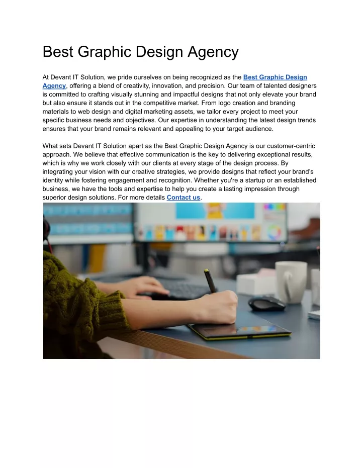 best graphic design agency