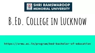 B.Ed. College in Lucknow