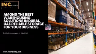 Among the best warehousing solutions in Dubai, UAE-reliable storage for your business
