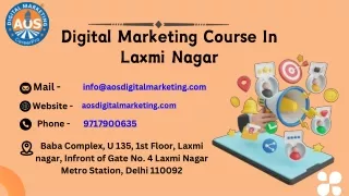 Digital Marketing Course In Laxmi Nagar