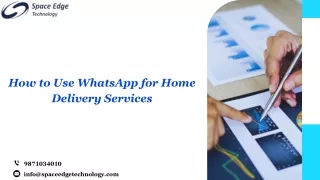 How to Use WhatsApp for Home Delivery Services