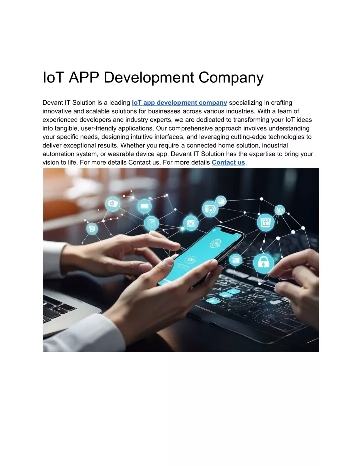 iot app development company