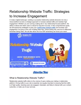 Relationship Website Traffic_ Strategies to Increase Engagement