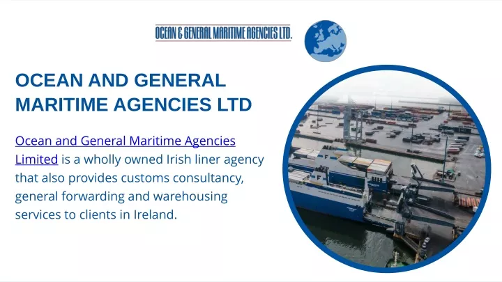 ocean and general maritime agencies ltd