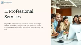 it professional services