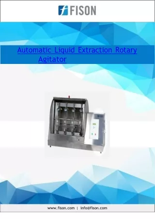 Automatic-Liquid-Extraction-Rotary-Agitator
