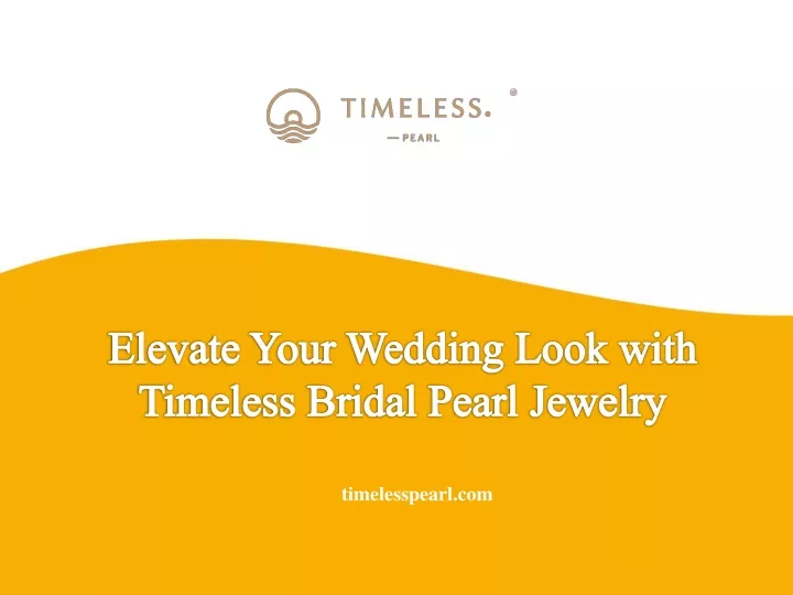 elevate your wedding look with timeless bridal