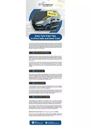 Easy Tyre Care Tips to Drive Safe and Save Cash