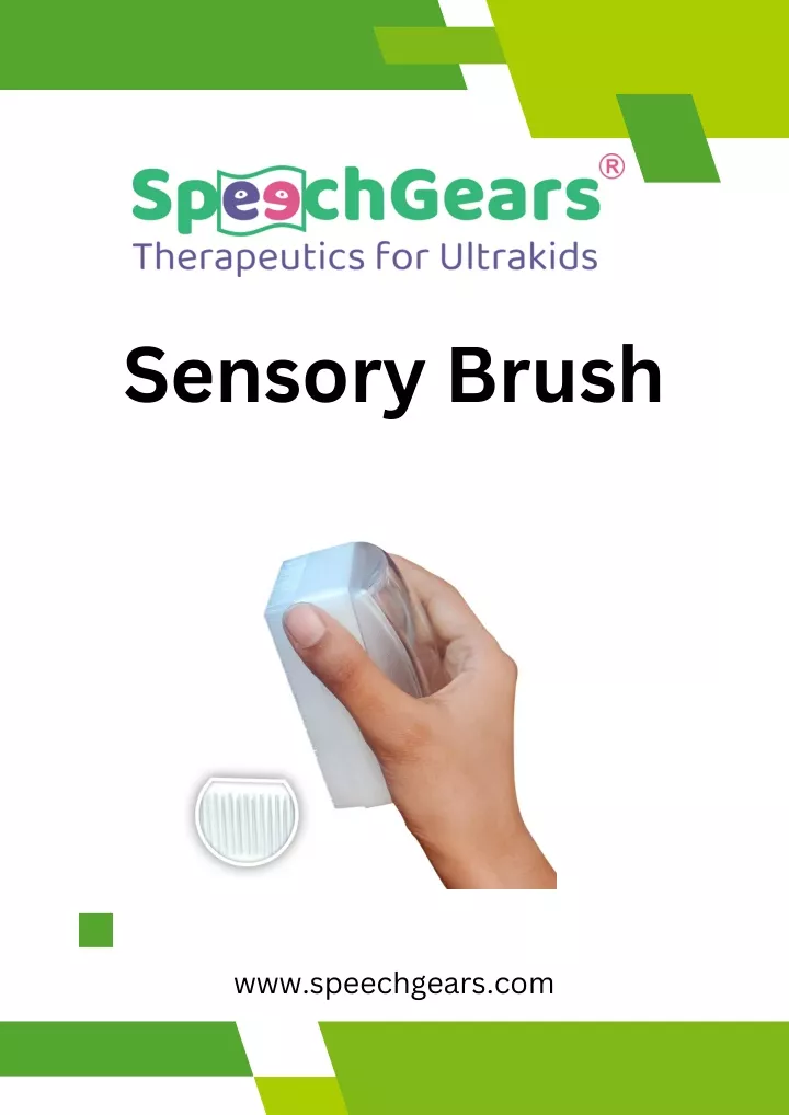 sensory brush