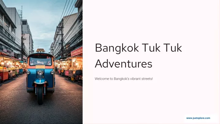 bangkok tuk tuk