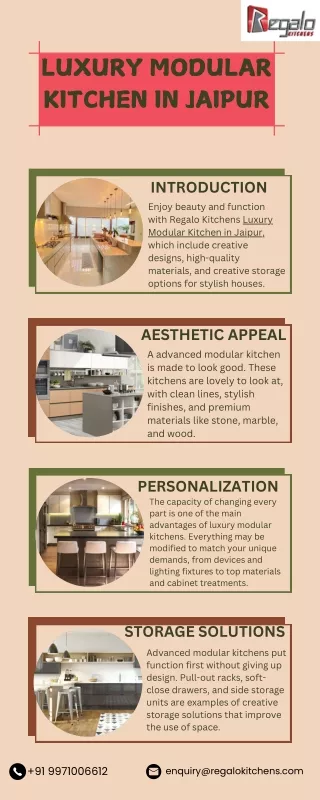 luxury modular kitchen in jaipur