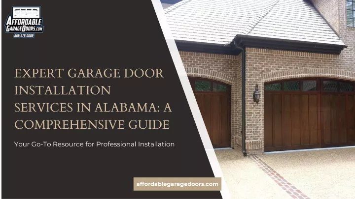 expert garage door installation services