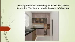 Step-by-Step Guide to Planning Your L-Shaped Kitchen Renovation