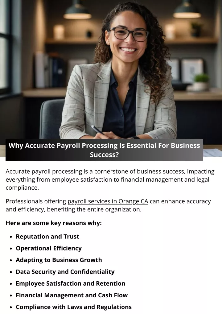 why accurate payroll processing is essential