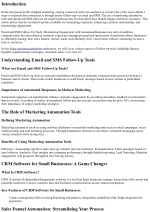 Email and SMS Follow-Up Tools: Maximizing Engagement with Automated Responses - slide 1