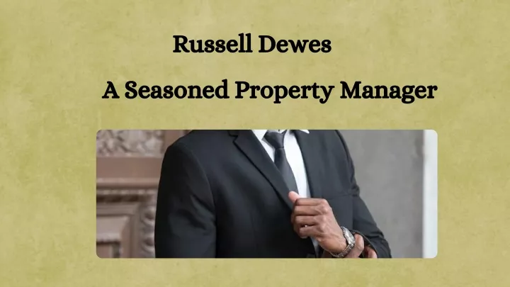 russell dewes