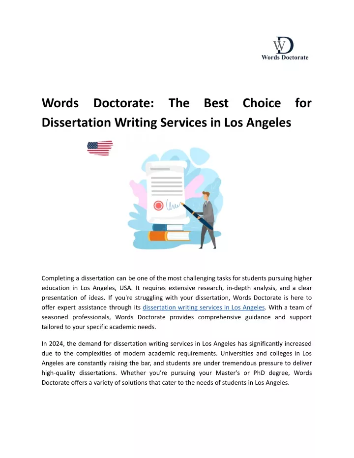 words dissertation writing services in los angeles