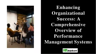 enhancing organizational success a comprehensive