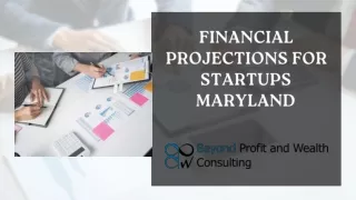 Financial Projections For Startups Maryland