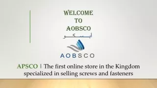 Leading Washer Manufacturers in Saudi Arabia - AOBSCO for Quality Fasteners