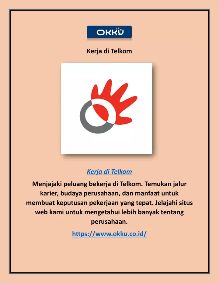 kerja di telkom