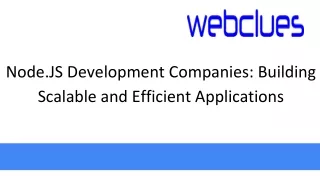 node js development companies building scalable