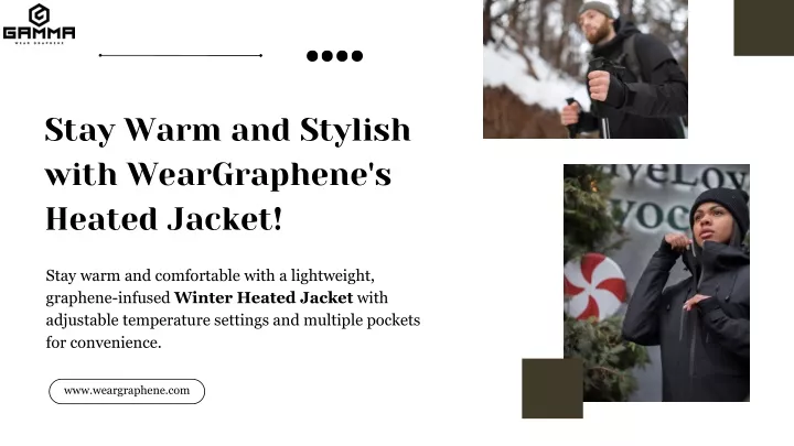 stay warm and stylish with weargraphene s heated