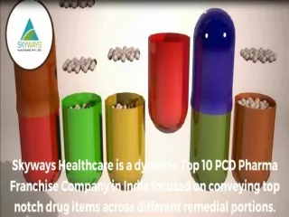 Top 10 PCD Pharma Franchise Company in India | SkywaysHealthcare