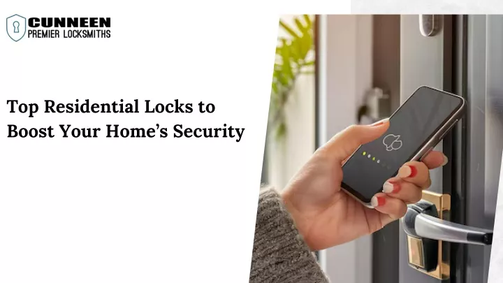 top residential locks to boost your home