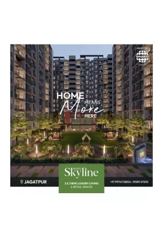 2, 3 Bhk in Jagatpur, Ahmedabad Dharti Skylines