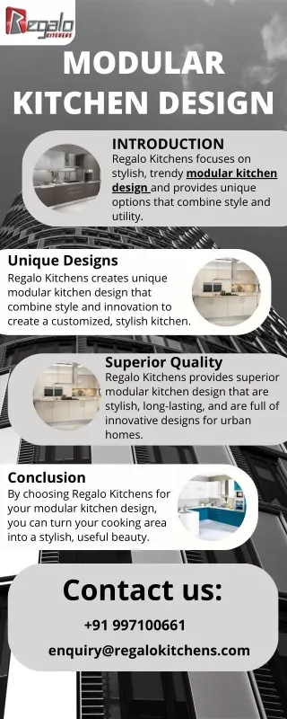 modular kitchen design
