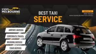 Reliable Glen Waverley & Box Hill Taxi Services | 1300 Melbourne Taxis